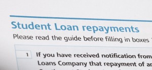 Student loan repayments on a tax form