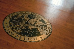 Courtroom Seal in State of Florida